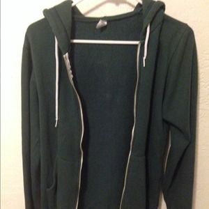 American Apparel zip up sweatshirt