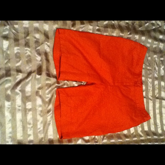 Burnt orange shorts. Great condition