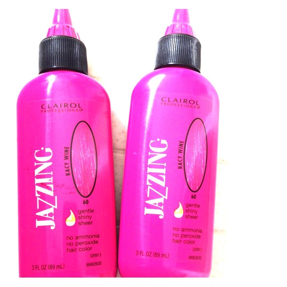 2bottles Clairol "racy wine" hair dye