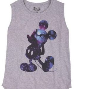 NWOT Galaxy Mickey Muscle Tee