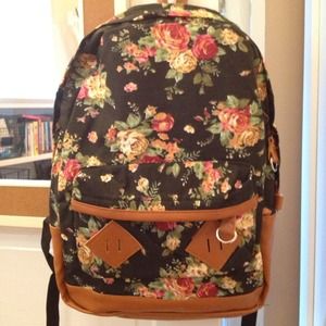Floral Backpack