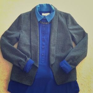 🎀HOST PICK!🎀 NWT Black & Grey Blazer