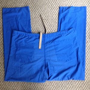 Royal Blue Scrub Pants