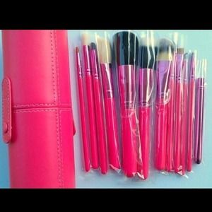 🌺Pink Make up brushes