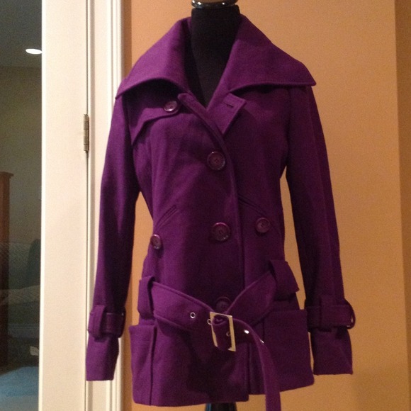 Sold! Victoria's Secret MODA Coat Purple Sm