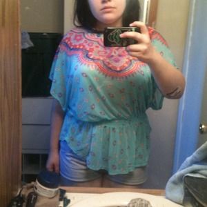 Sheer/ see through top