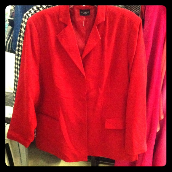 Very nice red women's blazer