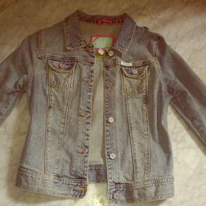 Girls Hollister Jean Jacket