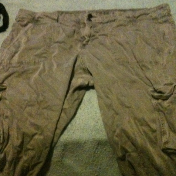 Grey cargo pants