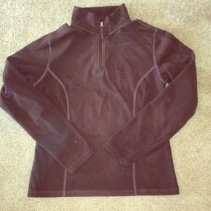 NorthFace Women's Chocolate Brown 1/4 Zip Up