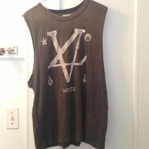 ♥RESERVED♥ 💀UNIF Lucifer Tank💀