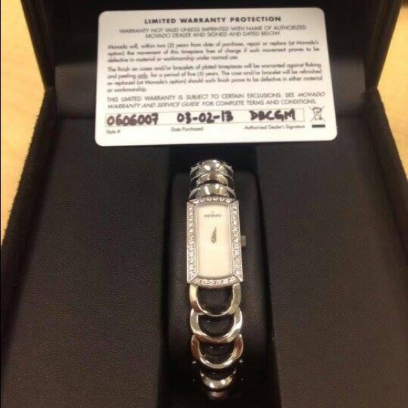 Brand new  diamond movado rondi Watch