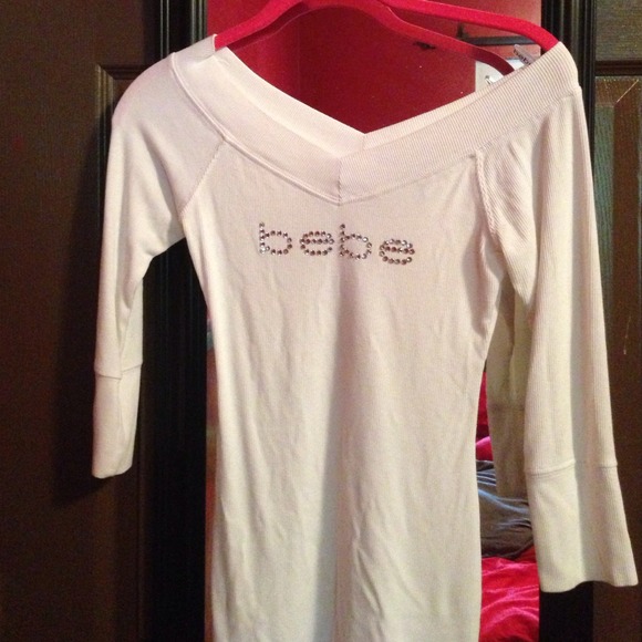 Bebe quarter sleeved shirt
