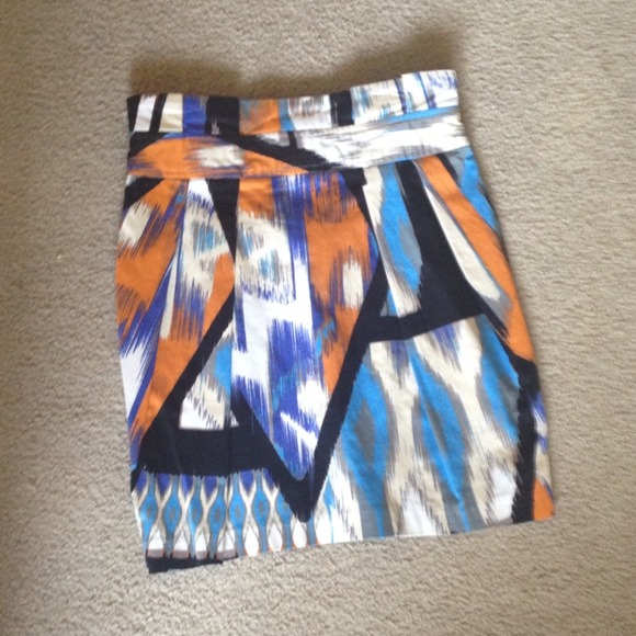 ASOS short printed skirt