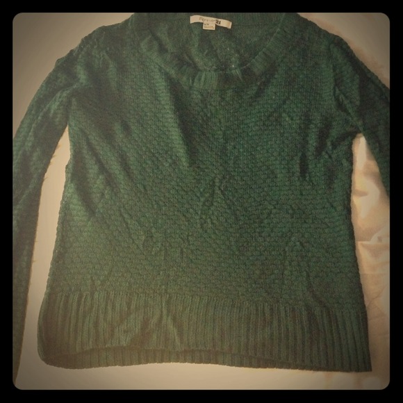 Green sweater