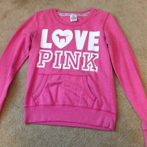 Victorias secret pink sweater