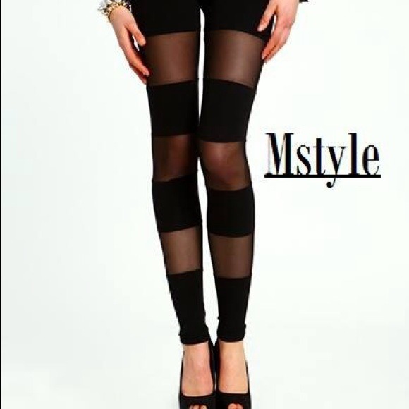 Sexy horizontal leggings !