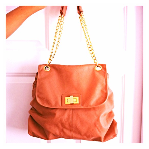 Mark Lock and Chain Purse