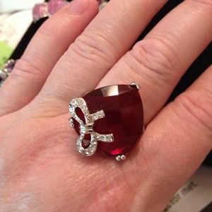 Genuine Swarovski crystals valentine inspired