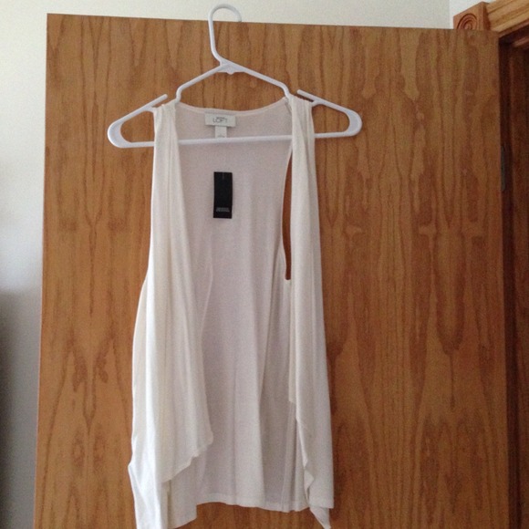 Loft drape vest.  NWT