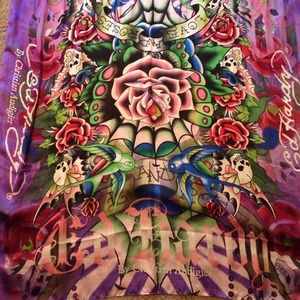 Ed hardy scarf