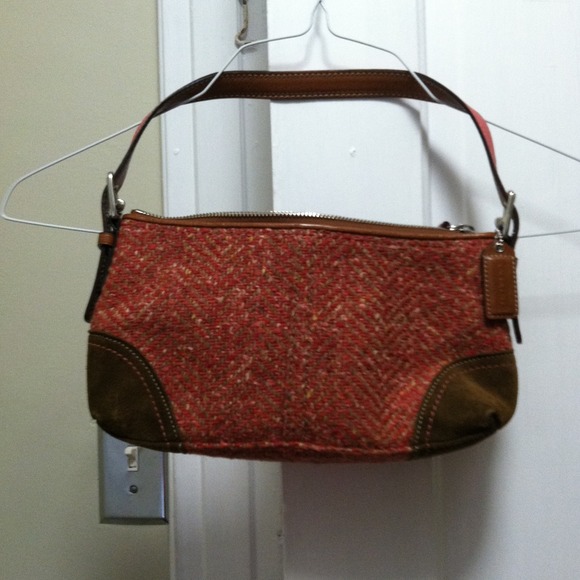Both sm coach bags and green mossimo dress