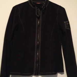 👍👍 DKNY buckle collar and zip sweater👍👍