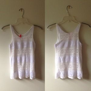 WHITE AZTEC TANK