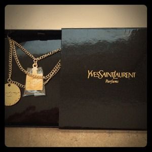 New Yves Saint Laurent perfume necklace!