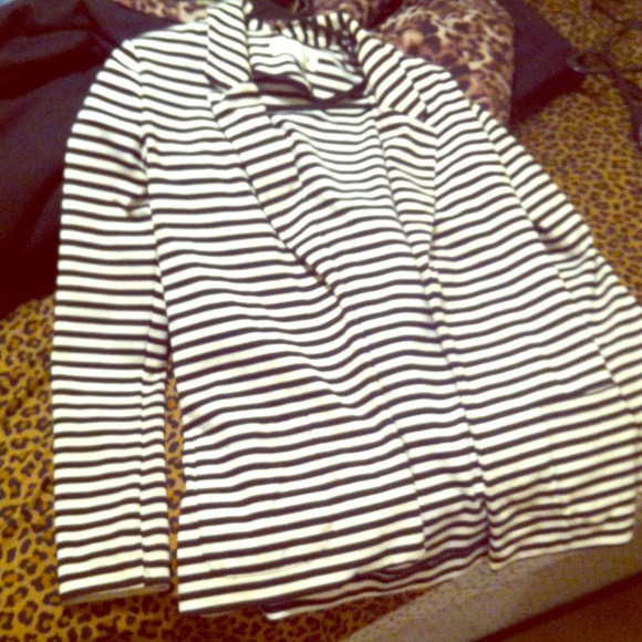 Striped blazer