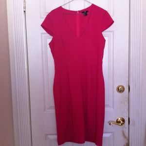 H&M pink shift dress