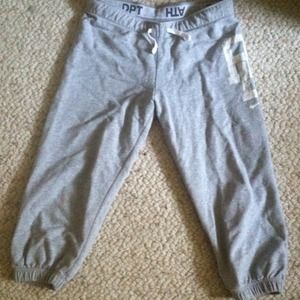 Nike cropped sweat pants!