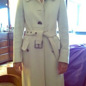 Burberry ivory coat - see other listing...