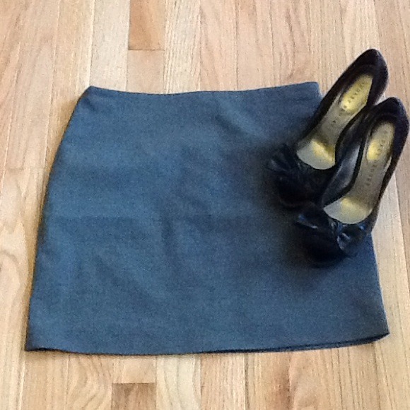 Express Grey Miniskirt Size 1/2