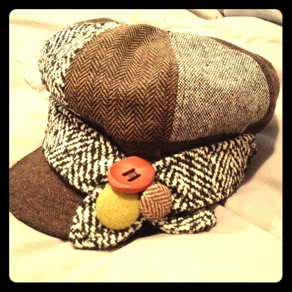 Multi-pattern Newsboy Hat