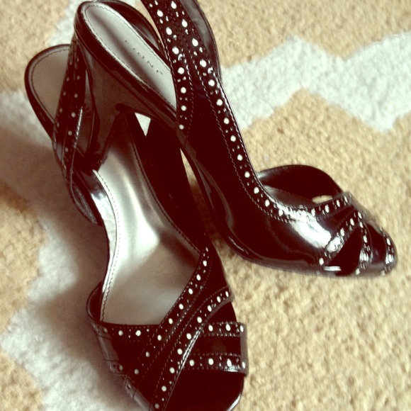 Black high heels