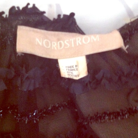 Beaded embroidered black cape from nordstrom