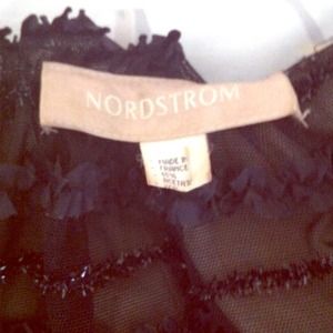 Beaded embroidered black cape from nordstrom