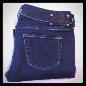 Diesel brand dark wash flared jeans