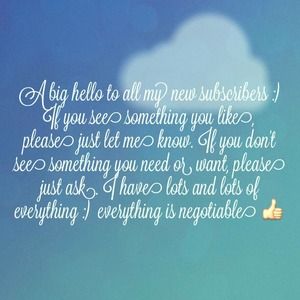 Just a thank you :)