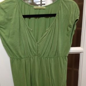 Velvet brand green top