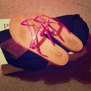 Authentic Pedro Garcia Zuriel pink sandals
