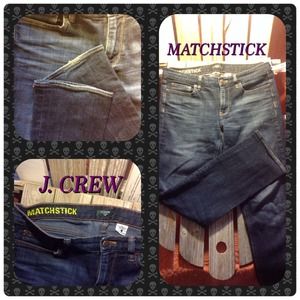 J Crew MATCHSTICK jean