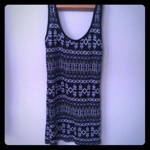 Tribal mini dress