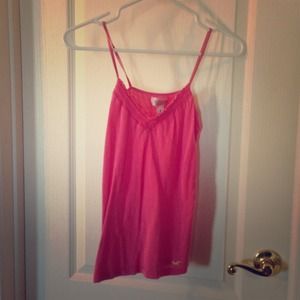 Thin pink Hollister top