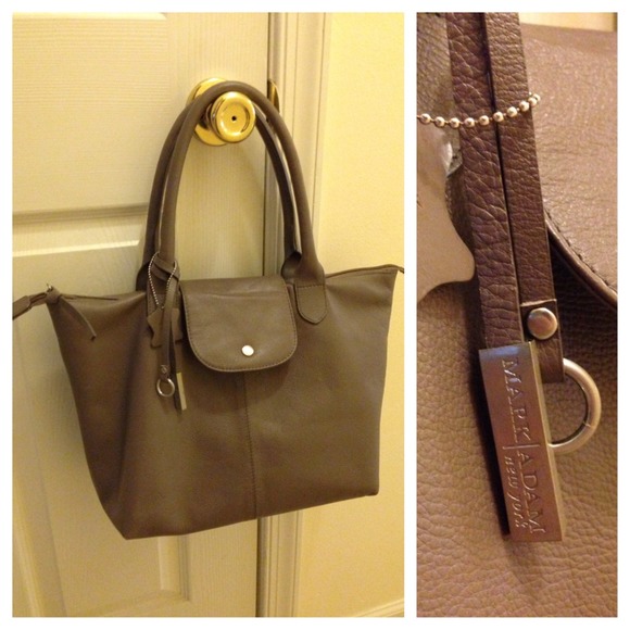 Mark Adam New York Handbags - Leather handbag by Mark Adam New York