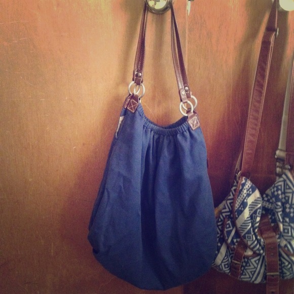 Solid Blue Bag