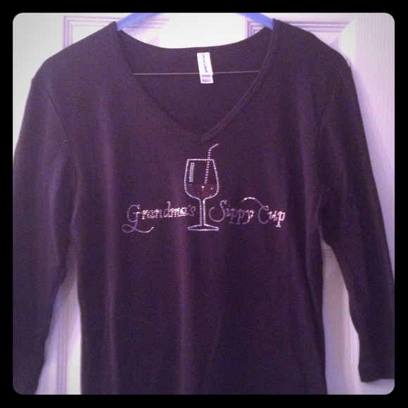 Novelty T-shirt (Grandma's Sippy Cup)