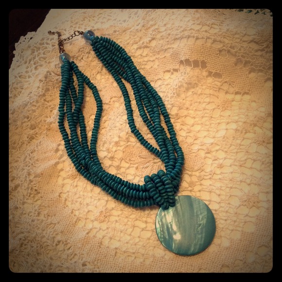 Turquoise Colored Necklace