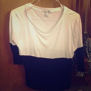 Black and White Shirt